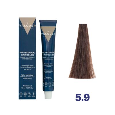 Vplex Crème Colorante 5.9 Brun Clair Brun - 60 Ml
