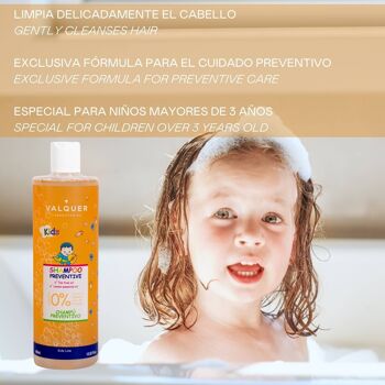 Pack shampooing et après-shampooing biphasique préventif pour enfants 2