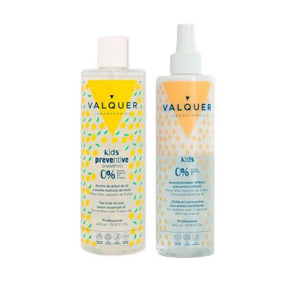 Impacco bifasico preventivo per bambini e balsamo