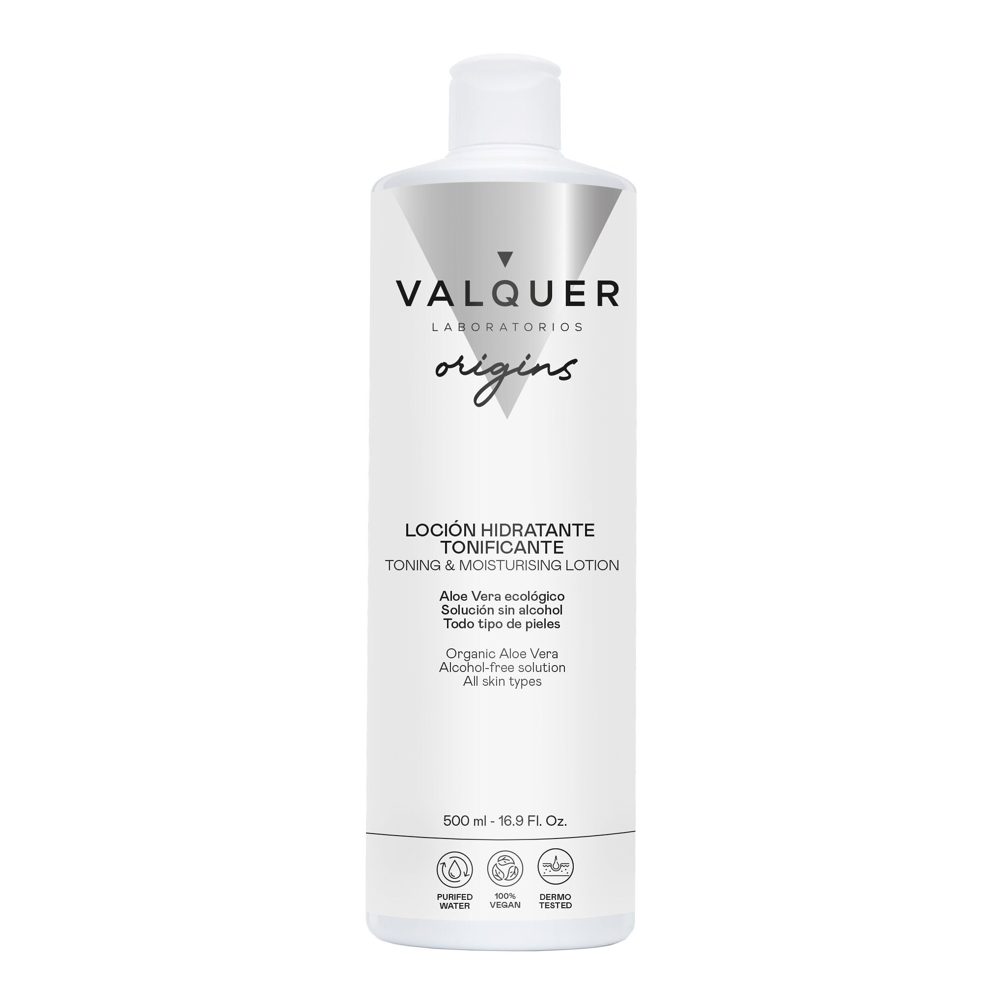 Lozione viso tonificante idratante 500 ml