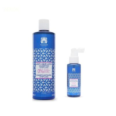 Anti-Haarausfall-Pack Shampoo + molekularer DNA-Schock - 400 ml + 100
