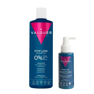 Impacco anticaduta Shampoo + shock del DNA molecolare - 400 ml + 100