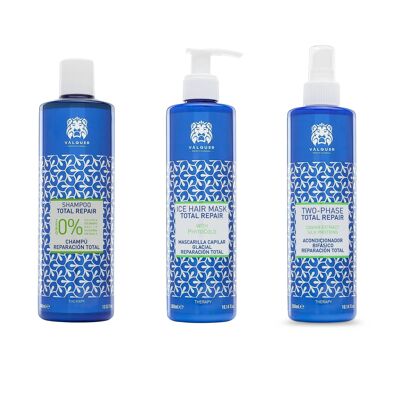 Total Repair Pack Shampoo, maschera per capelli ghiacciata e balsamo b