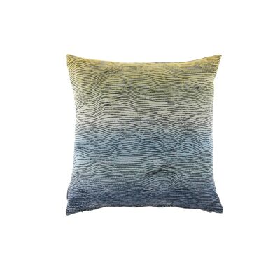 Lazure green square cushion