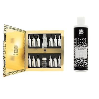 SBS hair treatment pack + preparative shampoo