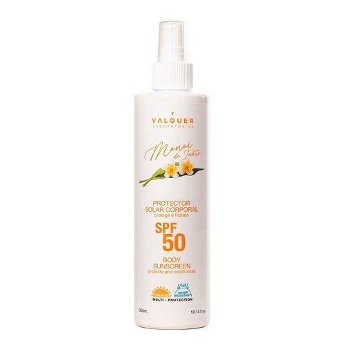 Protector solar corporal SPF 50 protege e hidrata - 300 ml