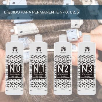 Liquide pour permanente Nº0 (Difficile) - 500 ml 2