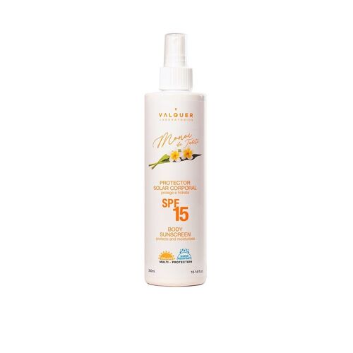 Protector solar corporal SPF 15 protege e hidrata - 300 ml