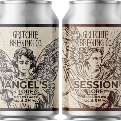Angel's and Session 330 ml (lot de 12)