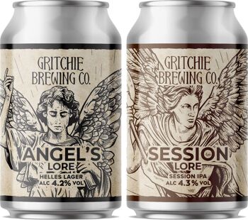 Angel's and Session 330 ml (lot de 12)