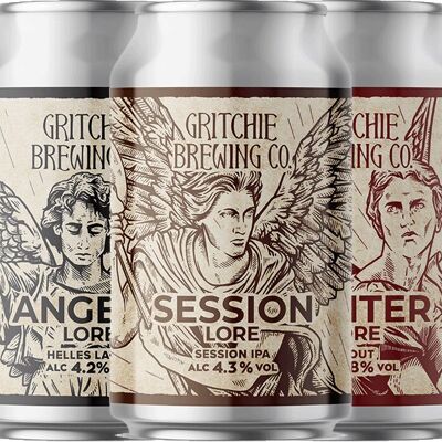 Angel, Session and Winter 330ml (12 Pack)