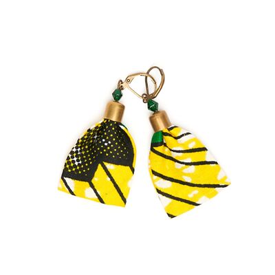 Hana earrings - Lime it up