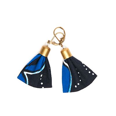 Hana Earrings - Deep Blue