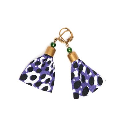 Hana earrings – Mebifé Purple