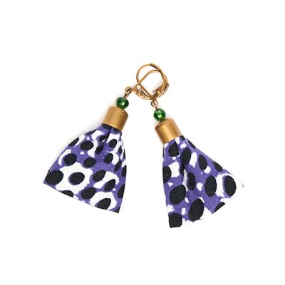 Boucles d'oreilles Hana – Mebifé Purple