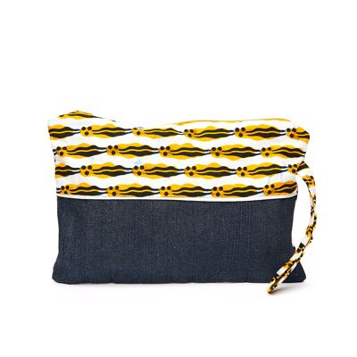 Pochette Malee Denim - Lips