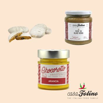 Coffret cadeau en Calabre - Mélange de produits calabrais et artisanaux 3