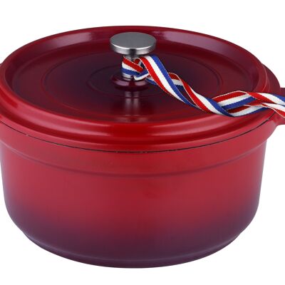 Cocotte Fonte Rouge 28cm