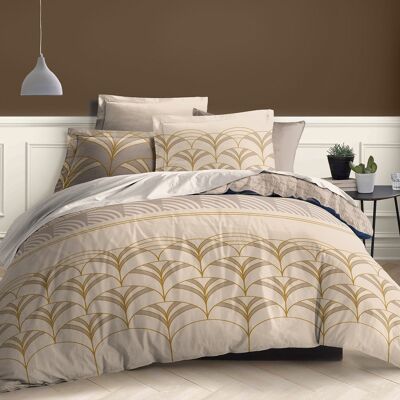 Housse de couette 220x240 Luna beige