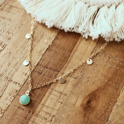 Collier Gaïa Amazonite