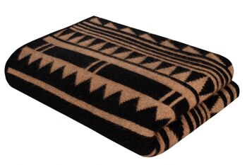 Couverture en laine motif Maori 3