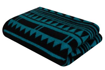 Couverture en laine motif Maori 4