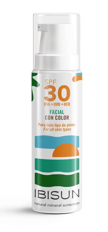 Crème solaire hydratante de couleur SPF30 BIO&VEGAN 1
