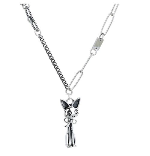 S925 Sterling silver neclace with rabbit pendant