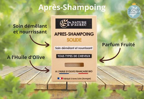 APRÈS-SHAMPOING SOLIDE