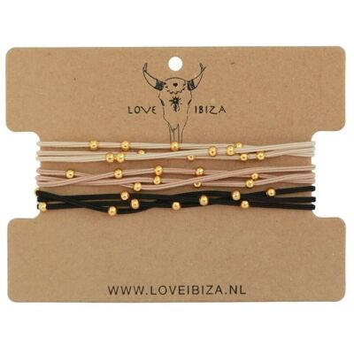 Set di braccialetti triple scintille (SET DA 3 PZ.)