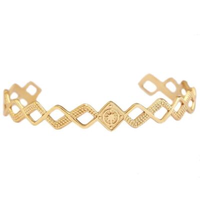 bracelet cosmique en or