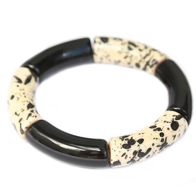 Bracciale penne splash nero