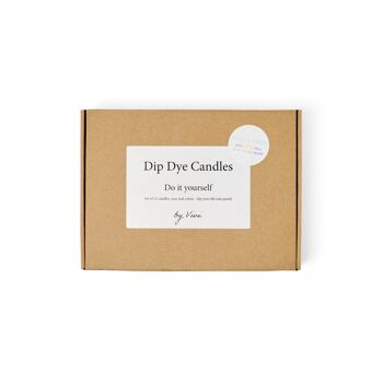 DIY Box Dip Dye Candles: Rainbow Edition - Kit de fabrication de bougies 2