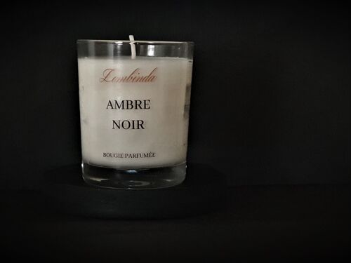 BOUGIE AMBRE NOIR