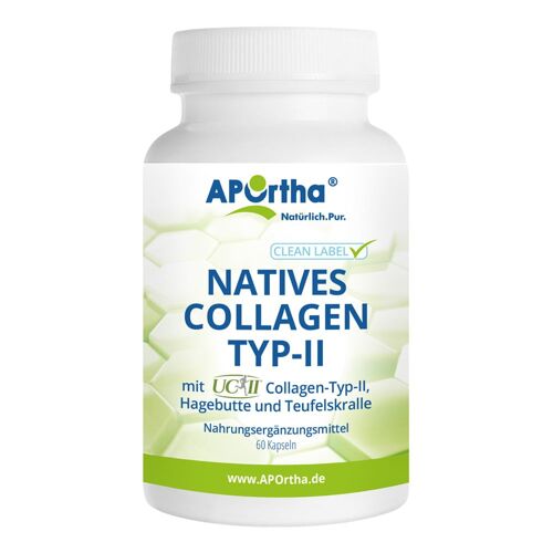 Natives UC-II® Collagen TYP-II + Hagebutte und Teufelskralle - 60 Kapseln