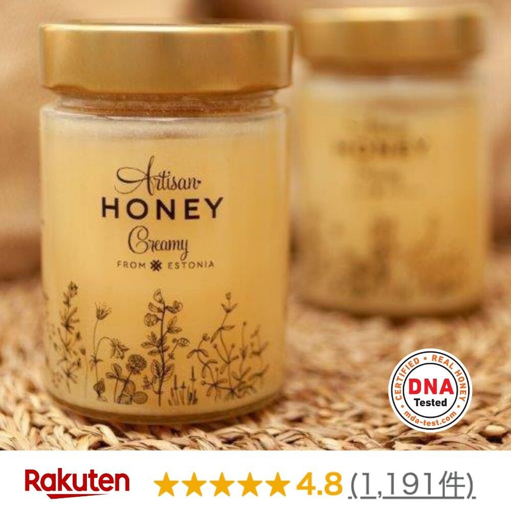 RAKUTEN BESTSELLER GIAPPONESE 4.8/5 STELLE: Miele artigianale cremoso 430 g