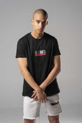 T-shirt noir pour homme Rams Twenty Three - Noir 4