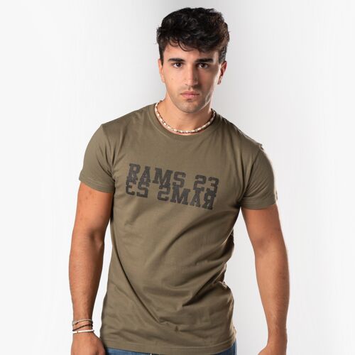 Camiseta de hombre Rams 23 Mirror-Caqui
