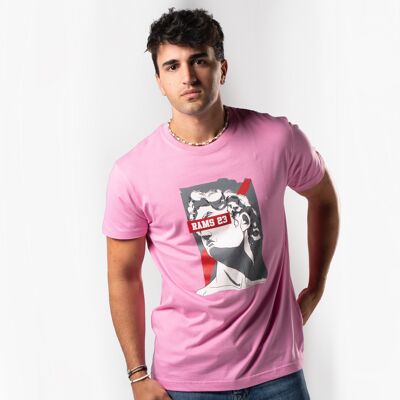 David Man Rams 23-Pink T-Shirt