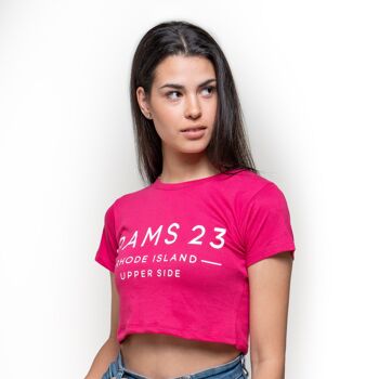 T-shirt Imprimé RHODE ISLAND Béliers 23-Fuchsia 1