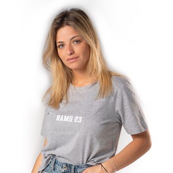 Rams 23 T-Shirt Femme SHINE-Gris 1