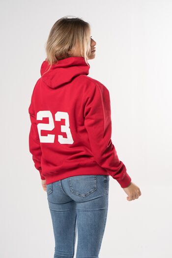 Sweat CLASSIC LOGO Béliers 23-Rouge 3