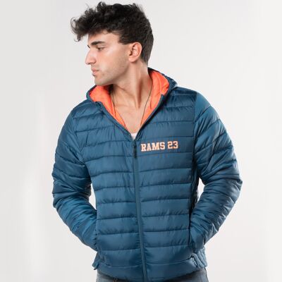 RAMS 23-Blaue Daunenjacke