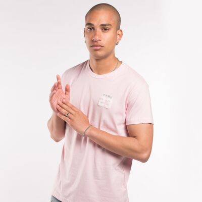 Embroidered Towel Shirt Rams 23-Pink