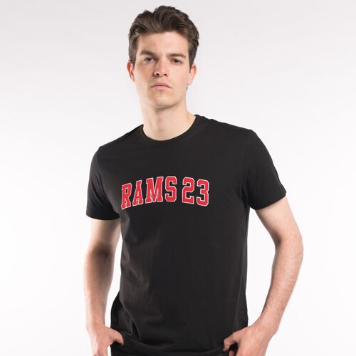 Camiseta University americano Rams 23-Negro
