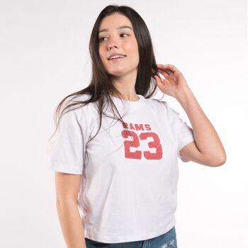 T-shirt RAMS 23 TOWEL - Blanc 1