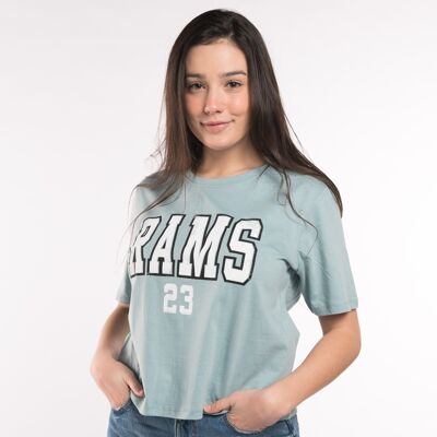 RAMS 23 YANKEE WOMAN T-Shirt-Blue