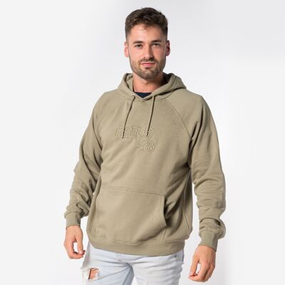 Rams 23 3D Embroidered ORGANIC Sweatshirt-Khaki