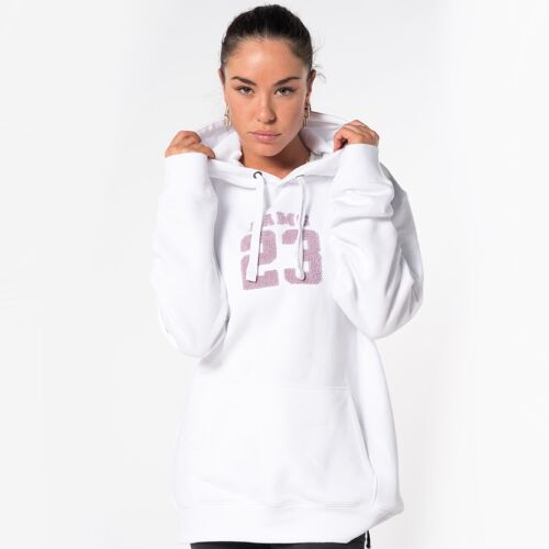 Sudadera Toalla Rams 23-Blanco