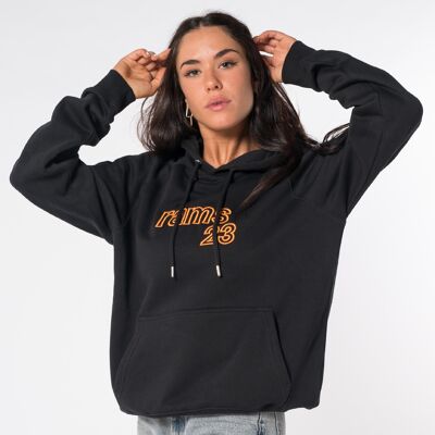 Rams 23 3D Embroidered Sweatshirt-Black